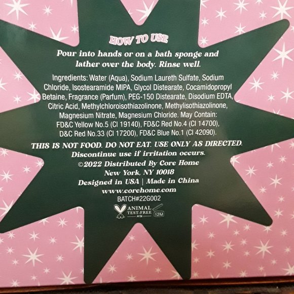 Set of 4 Shower Gels Bulb Shaped Multiple Scents NEW - Picture 4 of 4